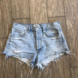 AGOLDE Parker vintage cut off shorts